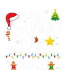 Discover Funny Dear Santa My Grandpa Did It Christmas Famil