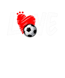 Discover Cute Valentines Day Couple Hearts Soccer Sports Lo