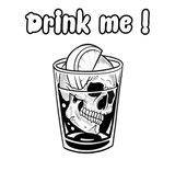 Discover Drink me ! skull's cocktail
