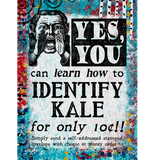 Discover Identify Kale - Funny Vintage Ad