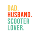 Discover Funny Scooter Dad Husband Legend Scooter Driver Fa