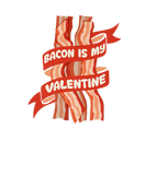 Discover Funny Valentine's Day V-Day Hearts - Bacon Is My V