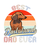 Discover Best Dachshund Dad Ever Vintage Dachshund Dog Fath