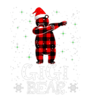 Discover Gigi-Bear-Dabbing-Red-Plaid-Christmas-Pajama-Famil