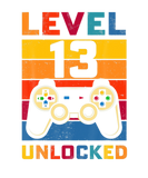 Discover Level 13 Unlocked 13Th Birthday Matching Video Gam