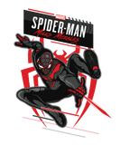 Discover Spider-Man Miles Morales Illustrated Web Shot