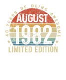 Discover August 1982 Limited Edition 40Th Birthday 40 Year