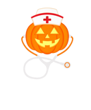 Discover Nurse Pumpkin Stethoscope RN Costume Gifts Funny H