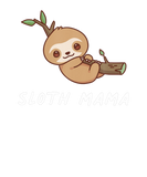 Discover Sloth Mama Cute Animal Kawaii Lover Aesthetic Fami