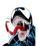 Discover Classic Venom Lashing Tongue Comic Panel