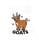 Discover Just A Girl Who Loves Goats Cute Women Farmer Goat