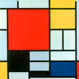 Discover Piet Mondrian Composition Polo