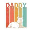 Discover Mens English Bulldog Retro Vintage Daddy Graphic F