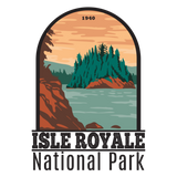 Discover Isle Royale National Park Michigan Vintage