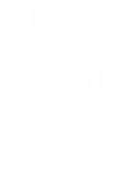 Discover Peace Starts With Empathy Vegan  Animal Tee