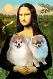 Discover Pomeranian Pair 3 - Mona Lisa