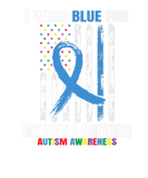Discover Blue Little Brother Autism Awareness American Flag