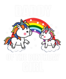 Discover Dad Daddy Of The Birthday Girl Funny Unicorn Daugh