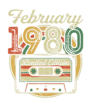 Discover Retro February 1980 Cassette Tape 42Nd Birthday De