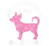 Discover My Chihuahua Is My Valentine| Pink Chiahuahua Plus Size