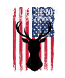 Discover Deer Hunting Older Men Funny Patriotic USA Flag Vi