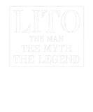 Discover Mens Lito T For Gift: The Man Myth Legend