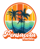 Discover Vintage Pensacola Florida Summer Vacation Beach So