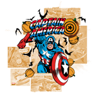 Discover Classic Captain America Halloween Comic Panel