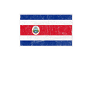 Discover Costa Rica Flag With Vintage Costa Rican National