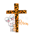Discover Easter Gift Christian Girls Mom Bunny He Is Risen