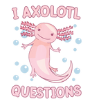 Discover I Axolotl Questions Kids Pink Salamander Plush Axo