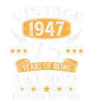 Discover Vintage 1947 75 Year Old Gifts 75Th Birthday Gifts
