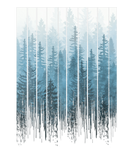Discover Grunge Dripping Turquoise Misty Forest