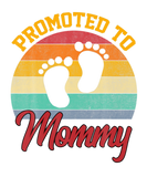 Discover Promoted To Mommy Vintage Mother's Day Funny