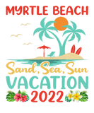 Discover Beach Vacation 2022 Retro Sunset South Carolina My