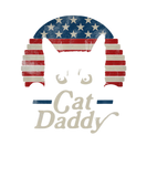 Discover Cat Daddy American Flag Vintage Style Black Cat Ki