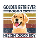 Discover Golden Retriever Doggo 2021 Heckin Good Boy Vintag