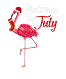 Discover Christmas In July Flamingo Wearing Santa Hat Funny