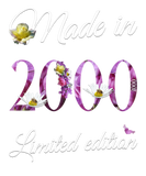 Discover Made In 2000 - 21 Year Old Floral 2000 21St Birthd