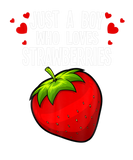 Discover Funny Boy Strawberry Design For Men Kids Strawberr
