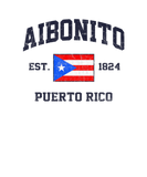 Discover Aibonito Puerto Rico Vintage Boricua Flag Athletic