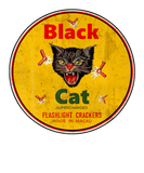 Discover Retro Black Cat Firecrackers Vintage