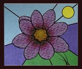 Discover Stained Glass Flower