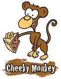 Discover Cheeky Monkey Design has Monkey Enjoying Cake