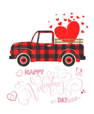 Discover Happy Valentine's Day 2022 Women Kids Red Truck Va