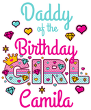 Discover Princess Daddy of the Birthday Girl Crown
