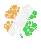 Discover St. Patricks Day Ireland Golf Retro USA Flag Shamr