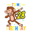 Discover Its My 28Th Birthday Dabbing Monkey Animal