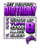 Discover Wake Up Turn 8 Game All Day Gamer 8Th Birthday Par
