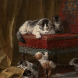 Discover Cats And Kittens Paintings